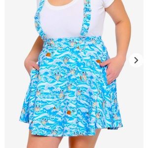 Squirtle Pokémon Suspender Skirt 🌊 💛